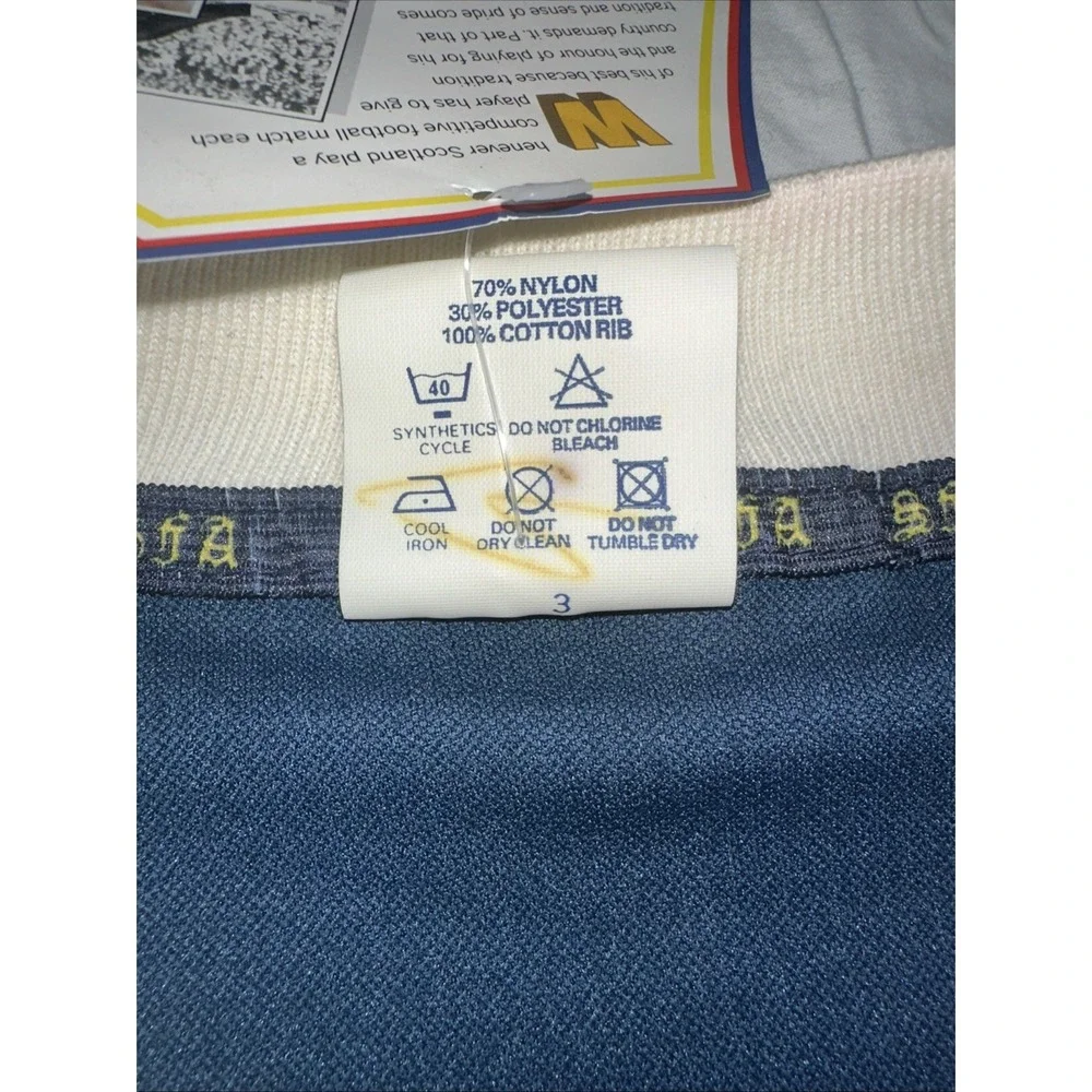 Scotland Retro Vintage‎ Umbro FiFA Italia 1990 Football Shirt UK Small W/ Tag